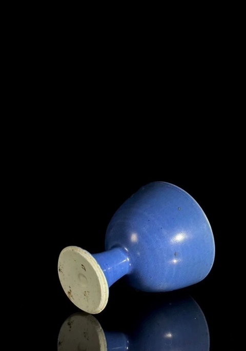 古玩陶瓷晚明.萬歷高足杯拍賣，當前價格3888元