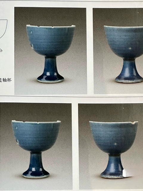 古玩陶瓷晚明.萬歷高足杯拍賣，當前價格3888元