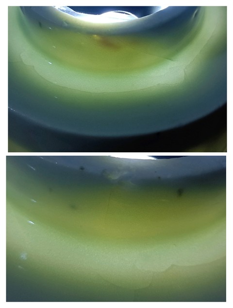 古玩陶瓷明代青白釉茶葉罐拍賣,當(dāng)前價格3800元