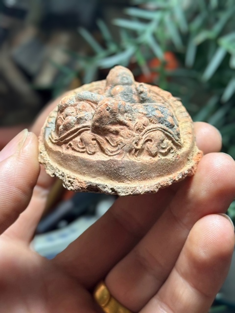 古玩雜項明代.綠度母擦擦(觀音菩薩化身)拍賣,當前價格0元