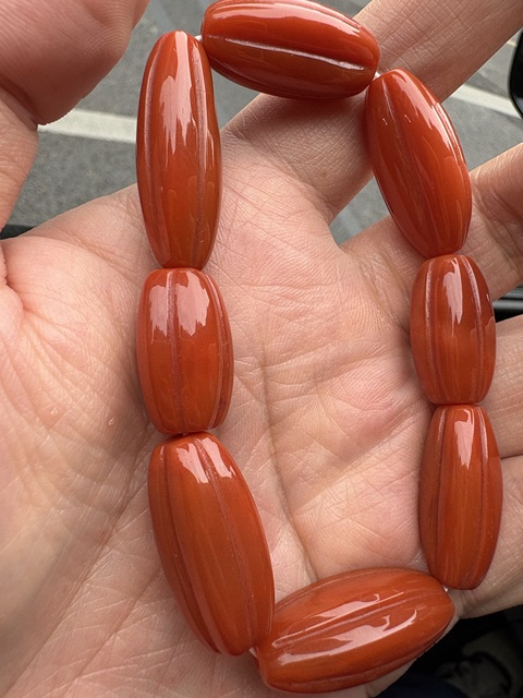 古玩玉器南紅瑪瑙真品鑒賞圖