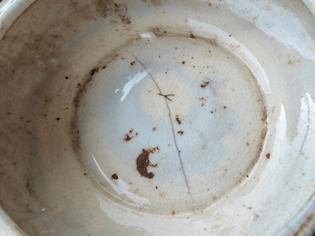 古玩陶瓷哥釉開片紋筆洗真品鑒賞圖