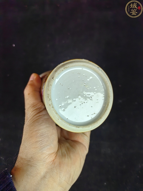 古玩陶瓷雍正 錦雞牡丹花卉紋賞瓶拍賣，當前價格11800元