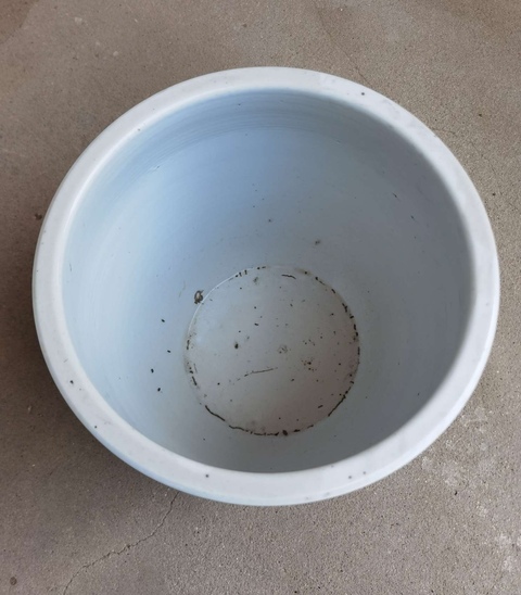 古玩陶瓷粉彩百蝶圖卷缸真品鑒賞圖