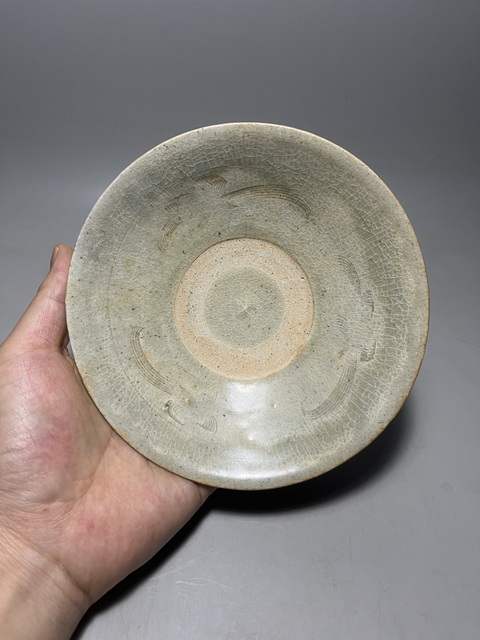 古玩陶瓷青白釉蓖劃花卉紋淺碗拍賣,當前價格0元