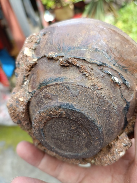 古玩陶瓷南宋紫口鐵胎建窯兔毫盞標本拍賣，當前價格99元