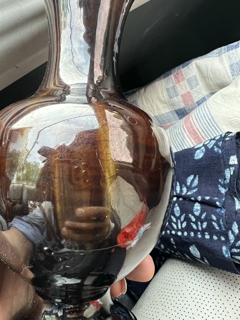 古玩陶瓷窯變釉瓶真品鑒賞圖