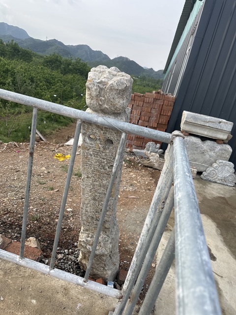 古玩雜項明清.蓮花拴馬樁拍賣,當前價格7500元