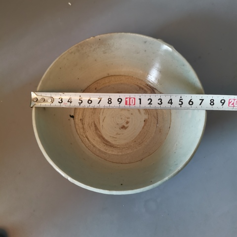 古玩陶瓷龍泉青瓷青花碗真品鑒賞圖