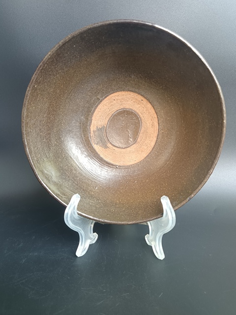 古玩陶瓷 澀圈圈足疊燒工藝碗真品鑒賞圖