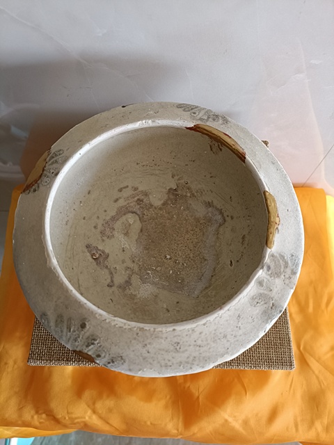 古玩陶瓷白釉青花斂口碗真品鑒賞圖
