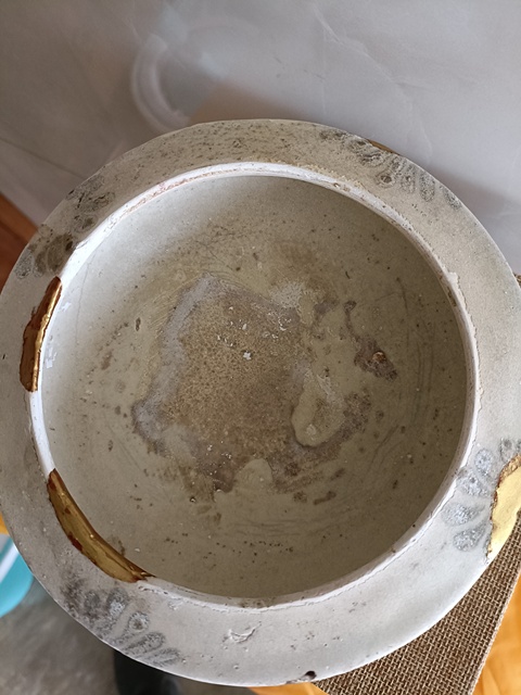 古玩陶瓷白釉青花斂口碗真品鑒賞圖
