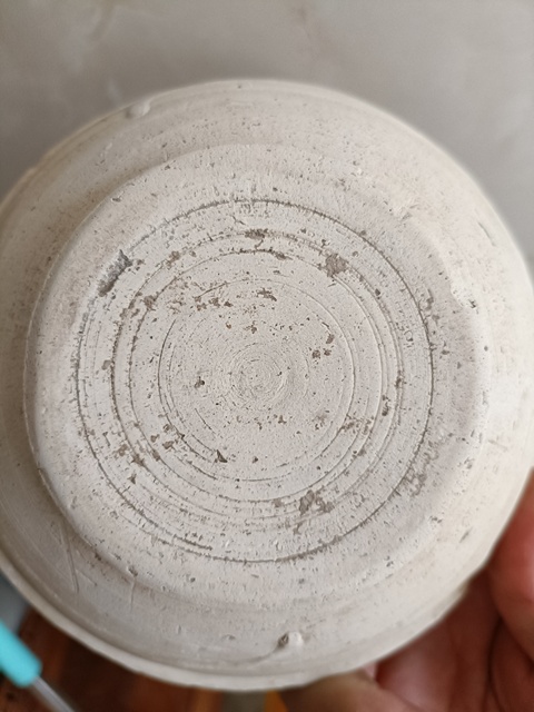 古玩陶瓷白釉青花斂口碗真品鑒賞圖