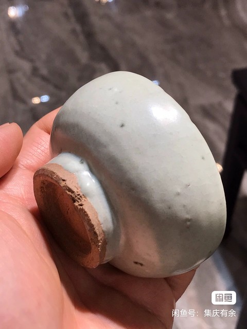 古玩陶瓷白釉盞真品鑒賞圖