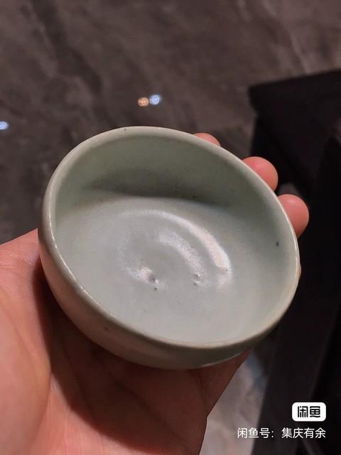 古玩陶瓷白釉盞真品鑒賞圖