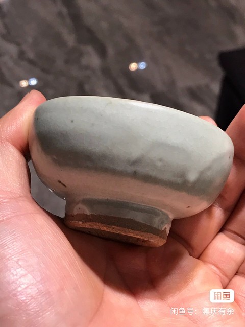 古玩陶瓷白釉盞真品鑒賞圖