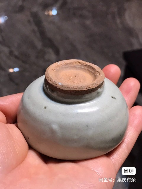 古玩陶瓷白釉盞真品鑒賞圖