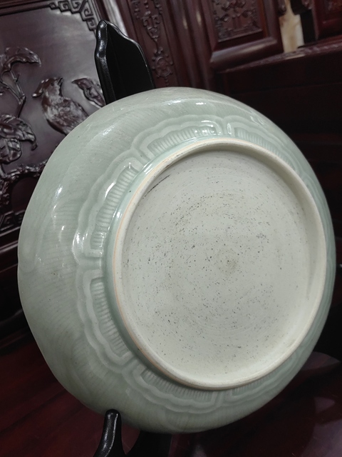 古玩陶瓷盤(pán)真品鑒賞圖