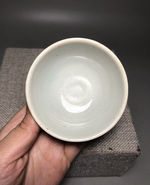 古玩陶瓷(收藏極品)青白釉杯托拍賣,當前價格0元