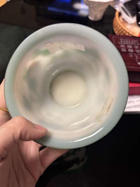 古玩雜項料器碗真品鑒賞圖