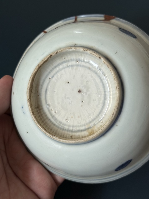 古玩陶瓷青花盤真品鑒賞圖