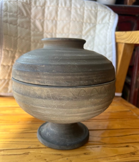 古玩陶瓷豆真品鑒賞圖