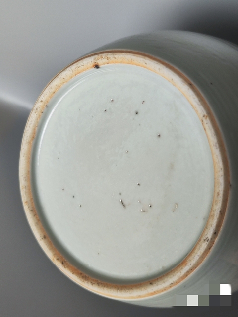 古玩陶瓷粉彩花鳥花卉紋罐真品鑒賞圖