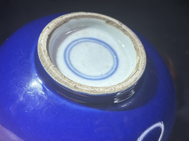 古玩陶瓷清中霽藍釉羅漢爐拍賣，當前價格999元