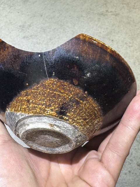 古玩陶瓷吉州窯窯變釉茶盞拍賣，當前價格1900元
