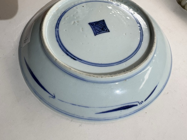 古玩陶瓷雍正·青花三星高照圖盤拍賣,當前價格2000元