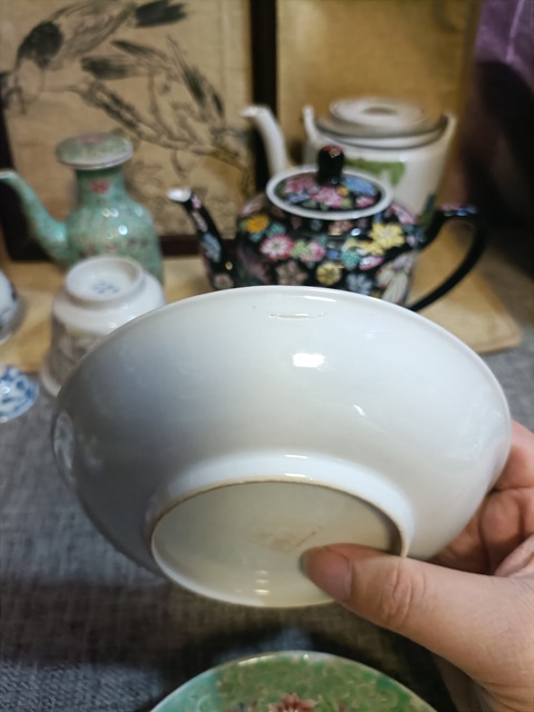 古玩陶瓷民國(guó)松石綠地粉彩福壽紋盤(pán)拍賣,當(dāng)前價(jià)格3888元