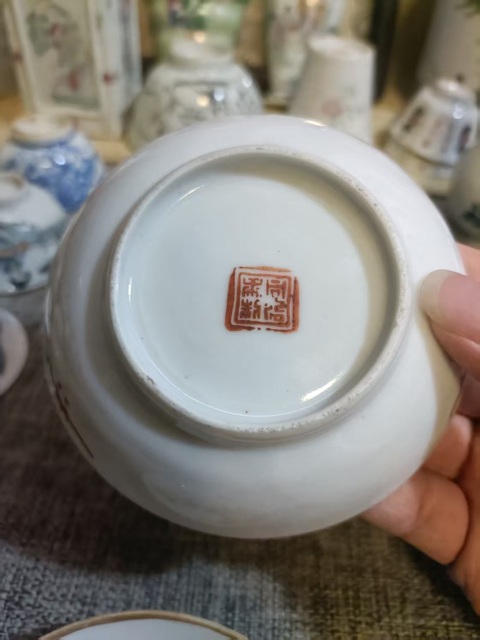 古玩陶瓷晚清粉彩花卉紋盤拍賣,當前價格3888元