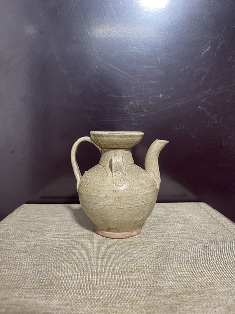 古玩陶瓷宋黃褐釉執壺拍賣，當前價格4500元