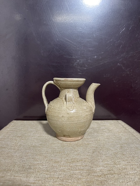 古玩陶瓷宋黃褐釉執壺拍賣，當前價格4500元