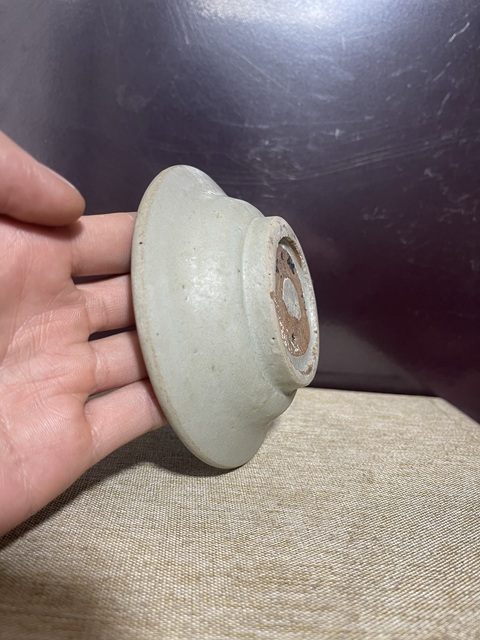 古玩陶瓷元龍泉青瓷盤拍賣，當前價格1650元