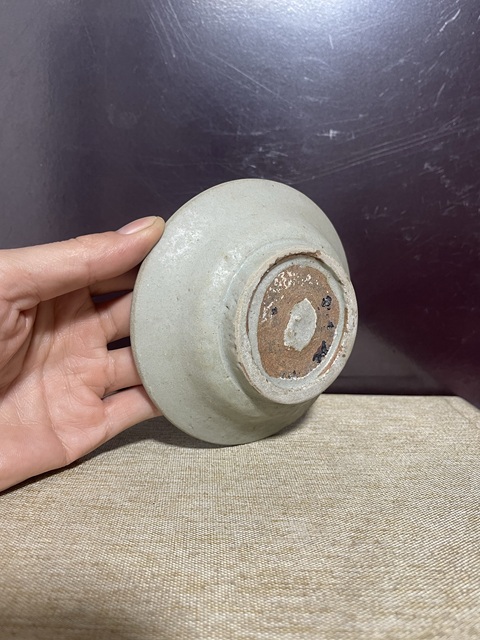 古玩陶瓷元龍泉青瓷盤拍賣，當前價格1650元