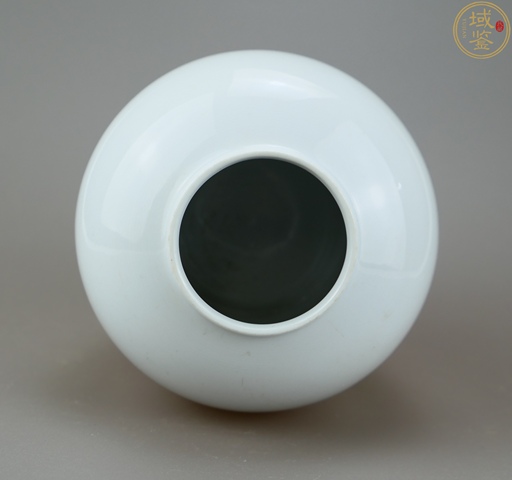 古玩陶瓷清末民初.白釉茶葉罐拍賣，當前價格1200元