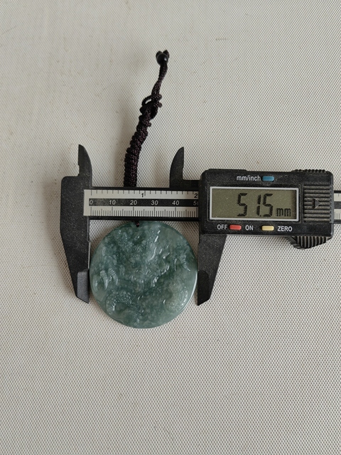 古玩玉器天然翡翠龍牌拍賣,當前價格350元