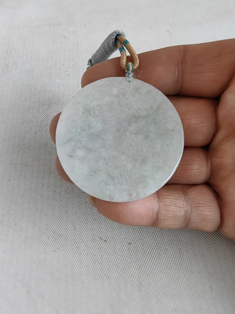 古玩玉器天然翡翠“觀音牌”拍賣,當前價格298元
