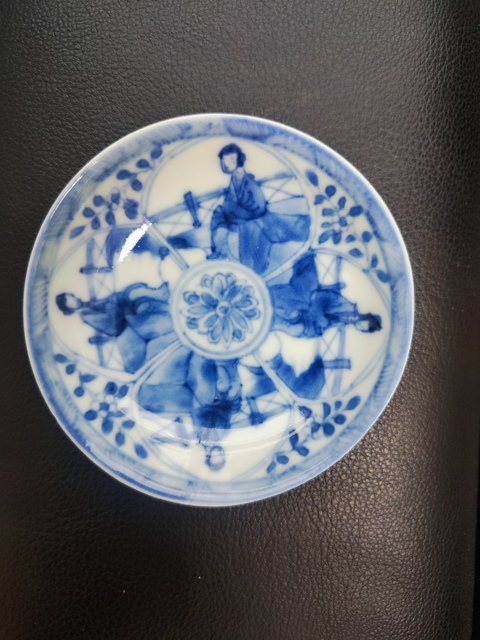 古玩陶瓷青花盤拍賣,當前價格1880元