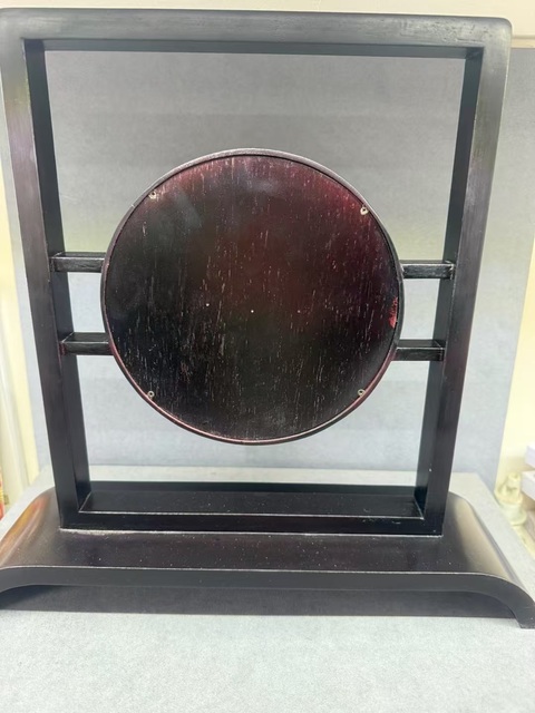 古玩陶瓷康熙 人物紋青花瓷片插屏拍賣，當(dāng)前價格9800元