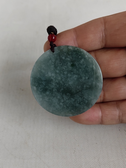 古玩玉器天然翡翠龍牌拍賣,當前價格350元