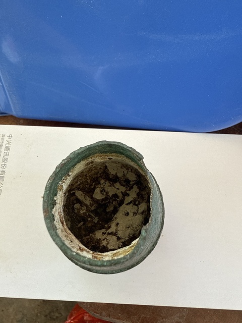 古玩銅器銅臼真品鑒賞圖