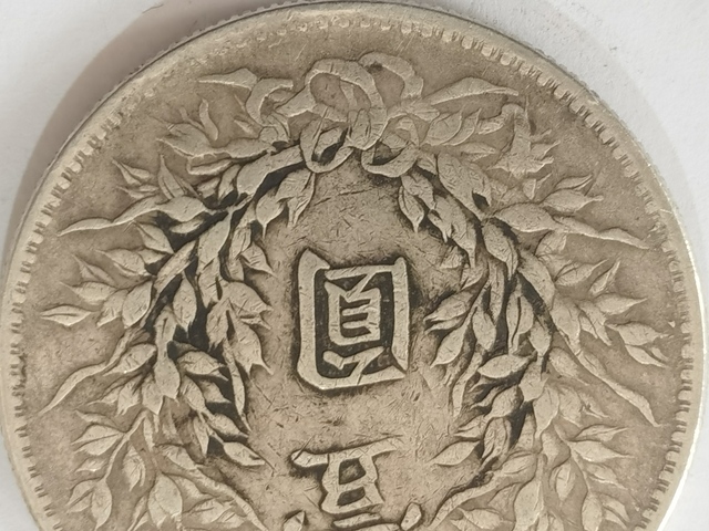 古玩錢幣十年大頭真品鑒賞圖