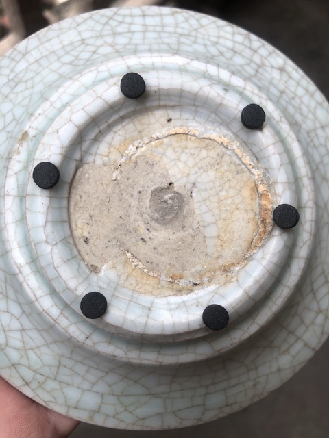 古玩陶瓷優品明早期龍泉青瓷盤全品拍賣，當前價格0元