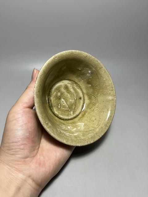 古玩陶瓷北宋金村窯刻花紋碗拍賣,當前價格0元