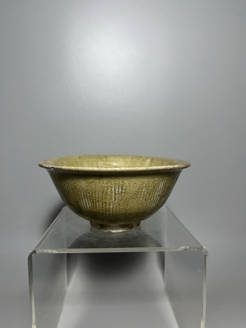 古玩陶瓷北宋金村窯刻花紋碗拍賣,當前價格0元