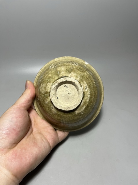 古玩陶瓷北宋金村窯刻花紋碗拍賣,當前價格0元