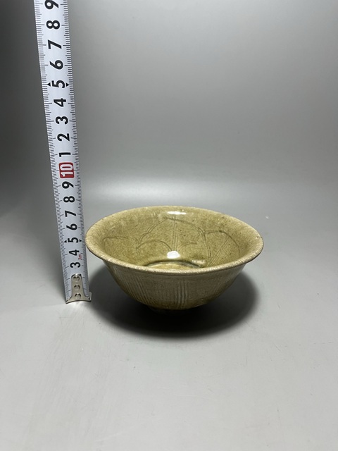 古玩陶瓷北宋金村窯刻花紋碗拍賣,當前價格0元