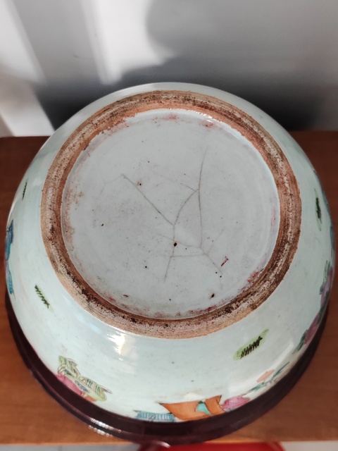 古玩陶瓷清晚·粉彩五子奪魁紋西瓜罐真品鑒賞圖